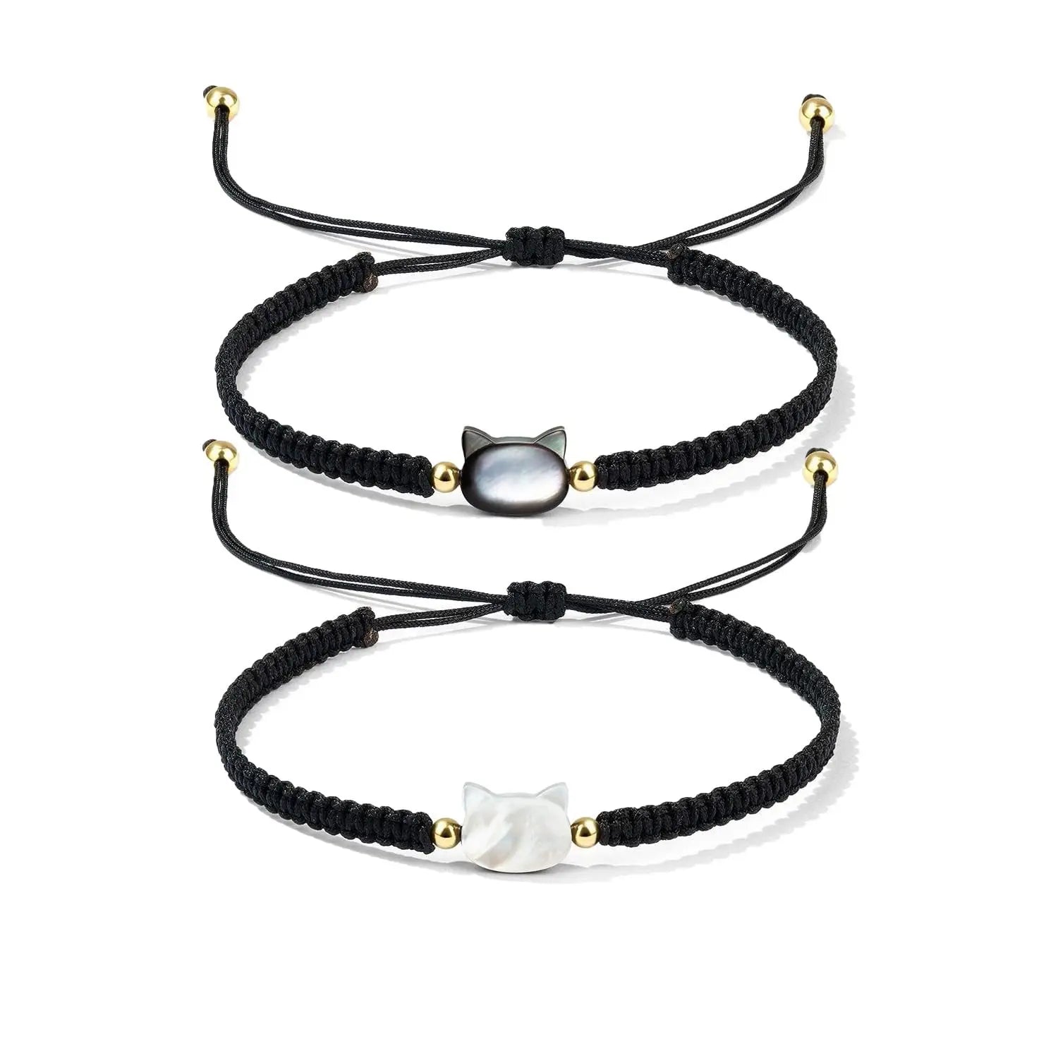 Celestial Cat Couple Bracelet