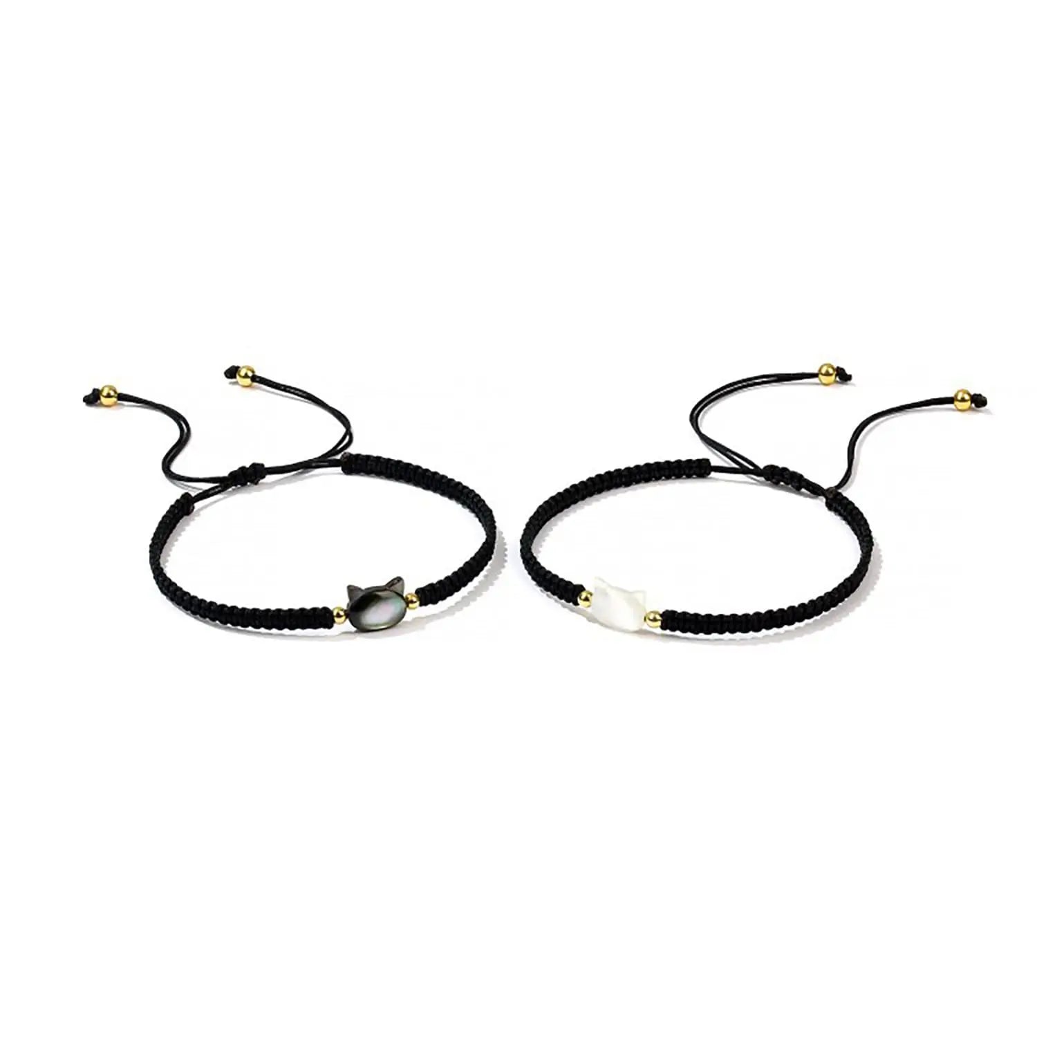Celestial Cat Couple Bracelet