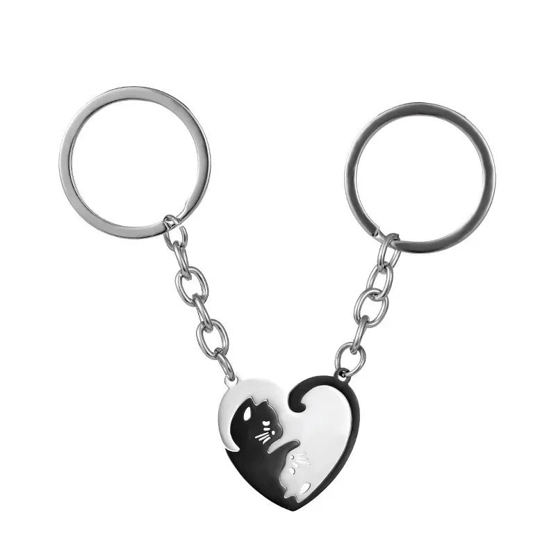 LoveLink Cat Keychain
