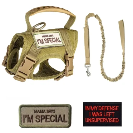 Cat Chest Strap Leash Breathable Pet Tactical Vest Puppy Chest Strap For 3-20 Kg Cats Dogs