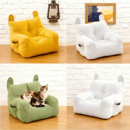 Pet Cat Nest Sofa/1pc Classic Sofa for Your Pet/Suitable for Placing by The Bedside/Suitable Seasons Fashion Universal Pet Nest