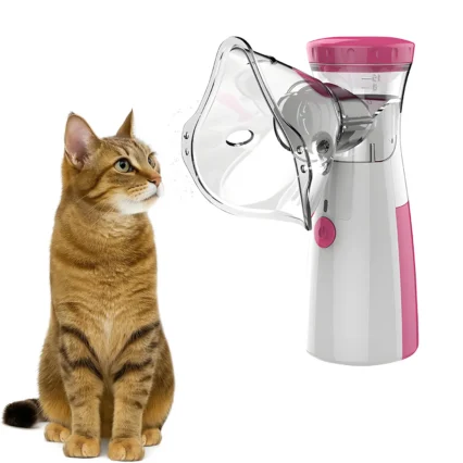 Home Pets Spray Nebulizer Asthma Inhaler Respiratory Relief Pet Rhinitis Device Health Cough Rhinitis Mask Atomizer