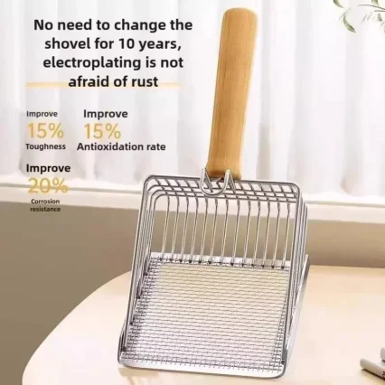 Stainless Steel Litter Scoop