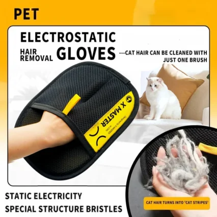 Electrostatic Pet Hair Glove