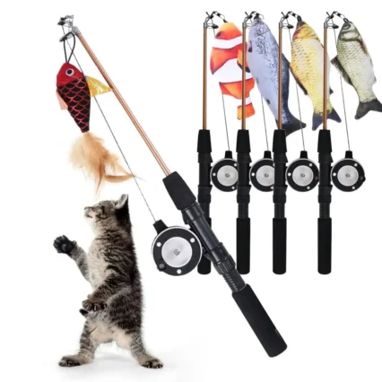 Retractable Cat Teaser Wand