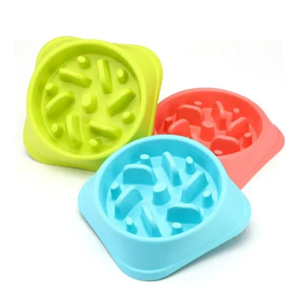 Slow Feeder Cat Bowl – Anti-Choke Puzzle Bowl for Cats