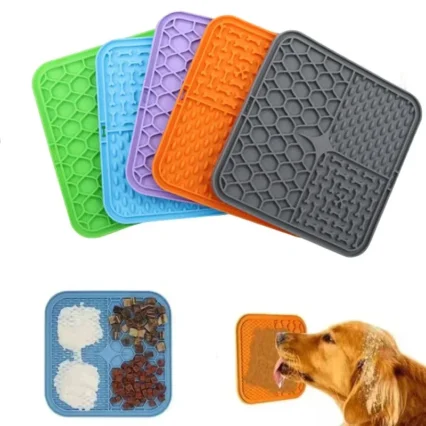 Dog & Cat Lick Mat – Slow Feeder Silicone Pad